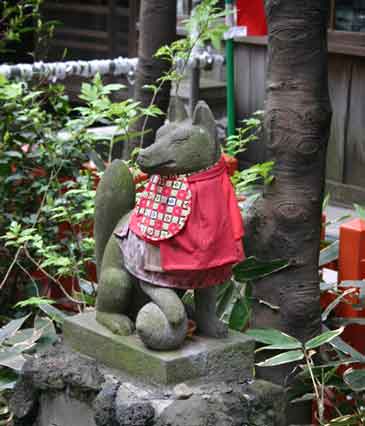 statue de renard - Tokyo